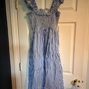 Blueberry stripe Ellie Nap dress